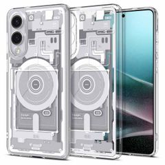 Spigen Coque Ultra Hybrid Zero One MagFit Samsung Galaxy S25 Edge - Blanc