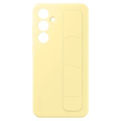 Samsung Coque arrière originale Standing Grip Galaxy S24 FE - Yellow