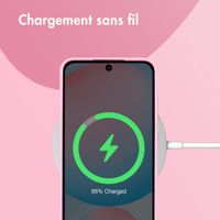 imoshion Coque Couleur Samsung Galaxy S24 FE - Bubblegum Pink