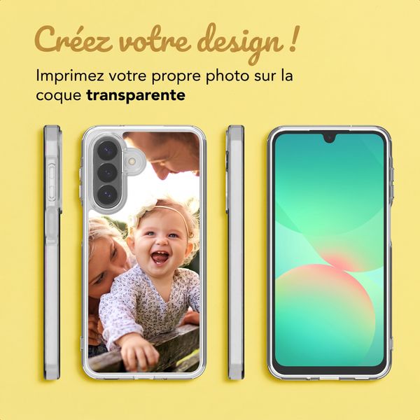 Concevez votre propre coque transparente Samsung Galaxy A27 (5G) - Transparent