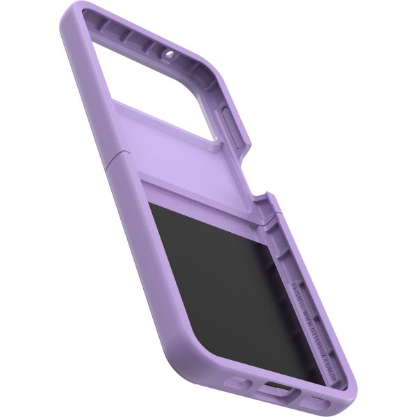 OtterBox Coque arrière Symmetry Flex Samsung Galaxy Flip 4 - Violet