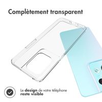 Accezz Coque Clear Oppo Reno 8 Pro 5G - Transparent