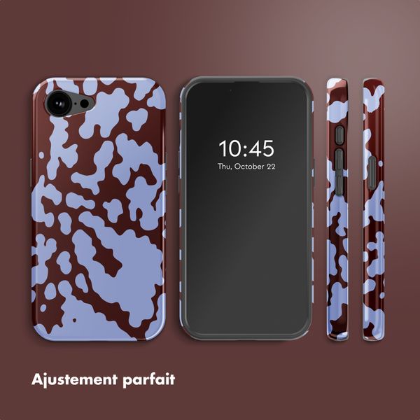 Selencia Coque arrière Vivid avec MagSafe Apple iPhone 16e - Moo'd Lavender Glow