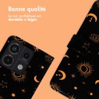 imoshion Étui de télephone portefeuille Design Xiaomi Redmi Note 13 Pro (5G) / Poco X6 - Sky Black