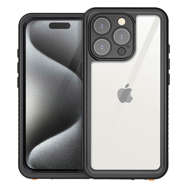 Redpepper Coque imperméable Dot Plus Apple iPhone 16 Pro - Noir