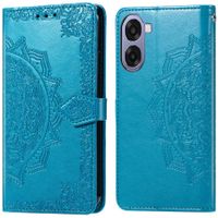 imoshion Etui de télephone Mandala Oppo A6x (4G/5G) - Turquoise