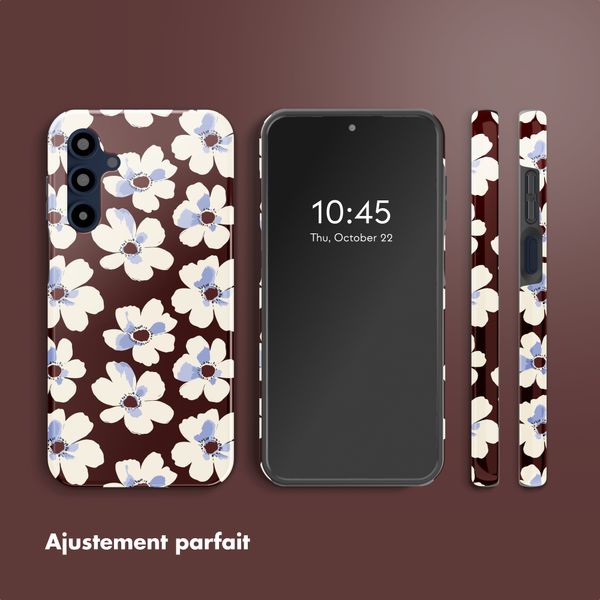 Selencia Coque arrière Vivid Samsung Galaxy A16 - Choco Flower Pop