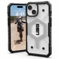 UAG Coque Pathfinder MagSafe Apple iPhone 15 - Ice Clear