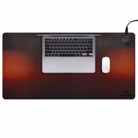 imoshion Tapis de bureau chauffant - Tapis de souris chauffant - 90 x 45 cm - Noir