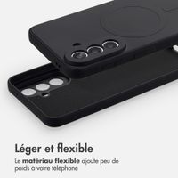 imoshion Coque Couleur avec MagSafe Samsung Galaxy A57 (5G) - Noir