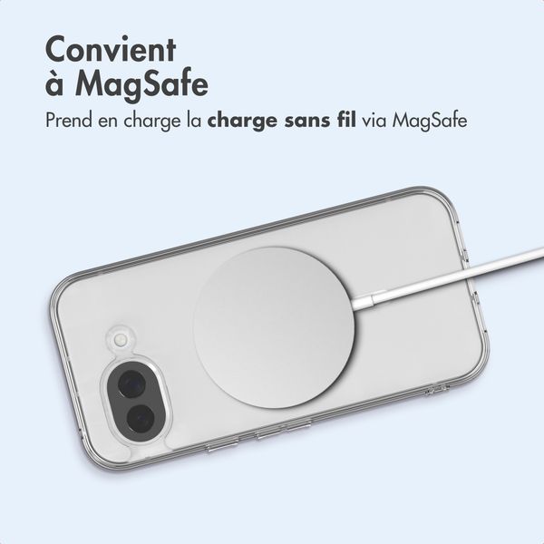 imoshion Coque arrière de protection avec MagSafe Google Pixel 10a - Transparent
