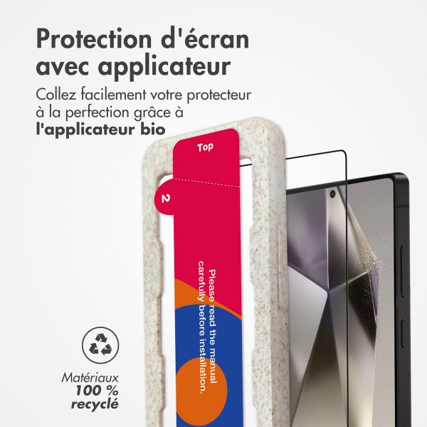 Accezz Protection d'écran en verre trempé avec applicateur Samsung Galaxy S25 Ultra