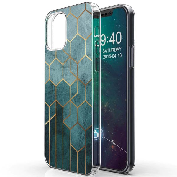 imoshion Coque Design iPhone 12 (Pro) - Modèle - Vert