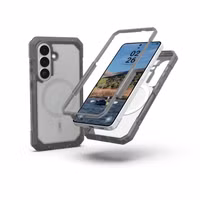 UAG Trooper coque arrière avec aimant Samsung Galaxy S26 Plus - Ash Clear