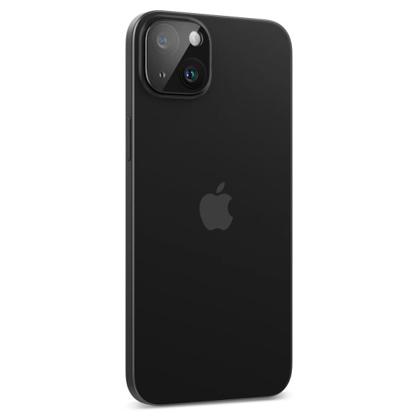 Spigen GLAStR EZ Fit Optik Protection d'objectif de caméra (pack de 2) Apple iPhone 15 / 15 Plus - Noir