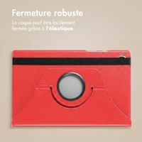 imoshion Coque tablette rotatif à 360° Samsung Galaxy Tab S6 Lite (2020/2022/2024)  - Rouge