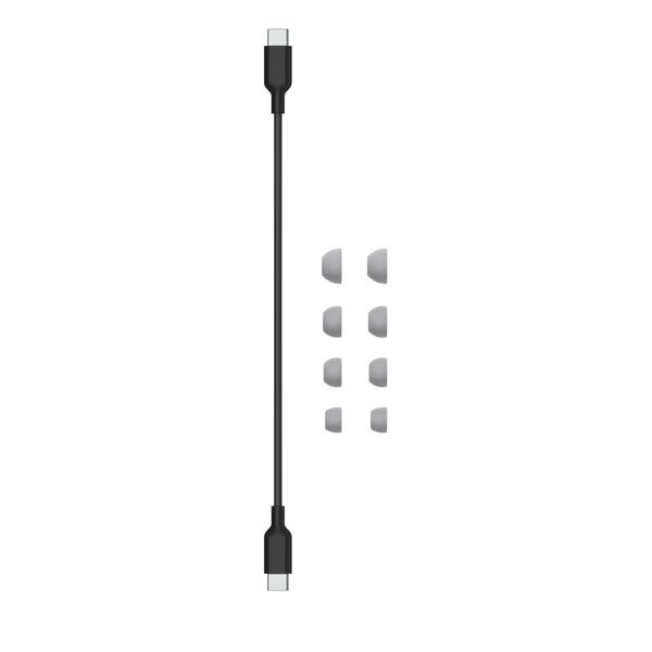 Beats Studio Buds + Earbuds - Écouteurs sans fil - Réduction active du bruit - Cosmic Silver