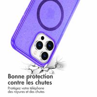 imoshion Coque Sparkle avec MagSafe iPhone 15 Pro Max - Violet