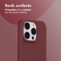 imoshion Coque Couleur Apple iPhone 16 Pro - Wine Red