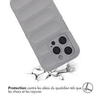 imoshion Coque arrière EasyGrip iPhone 14 Pro - Gris