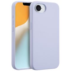 Accezz Coque Liquid Silicone avec MagSafe iPhone 16e - Violet