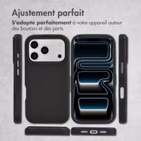 Accezz Coque Tough avec MagSafe Apple iPhone 17 Pro - Noir