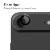 imoshion Protection d'objectif d'appareil photo (pack de 2) Apple iPhone Air - Noir