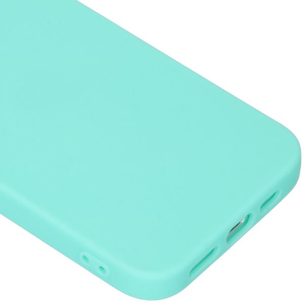 imoshion Coque Couleur iPhone 12 Mini - Turquoise