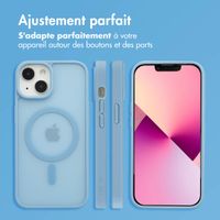 imoshion Coque Color Guard avec MagSafe iPhone 13 / 14 - Bleu clair