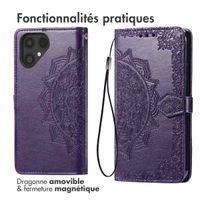 imoshion Etui de télephone Mandala Fairphone 6 - Violet