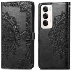 imoshion Etui de télephone Mandala Oppo Reno 12 Pro - Noir