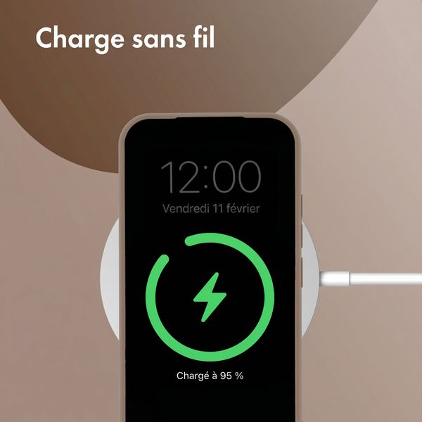 imoshion Coque Couleur Xiaomi Poco F8 Pro - Marron