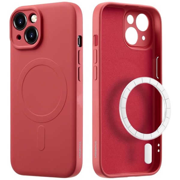 imoshion Coque Couleur avec MagSafe iPhone 15 - Dusty Rose