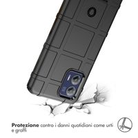 imoshion Coque Rugged Shield Motorola Moto G73 - Noir