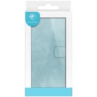 imoshion Étui de télephone portefeuille de luxe Apple iPhone 12 Mini - Bleu clair