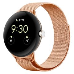 imoshion Bracelet magnétique milanais Google Pixel Watch / Watch 2 / Watch 3 (41 mm) - Rose Dorée
