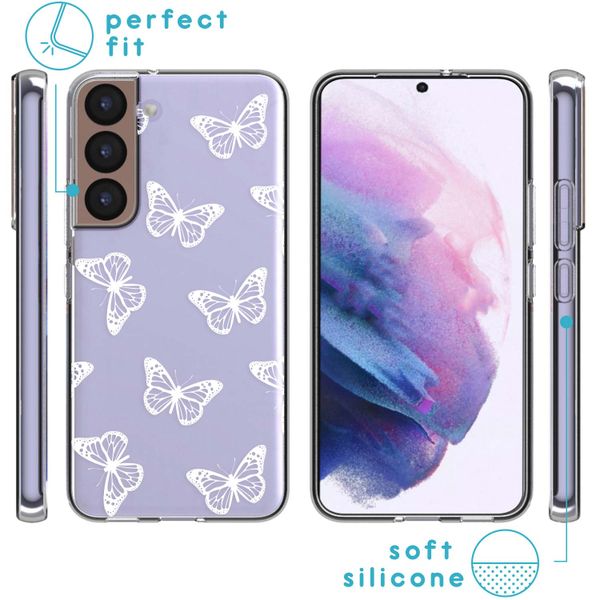 imoshion Coque Design Samsung Galaxy S22 - Butterfly