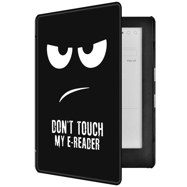 imoshion Etui de télephone portefeuille Design Kobo Aura Edition 2 - Don't touch