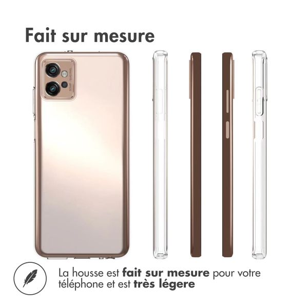 Accezz Coque Clear Motorola Moto G32 - Transparent