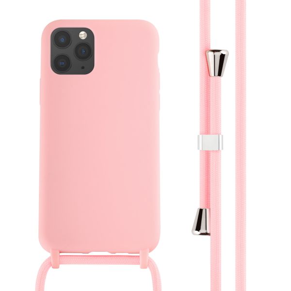 imoshion ﻿Coque en silicone avec cordon iPhone 11 Pro - Rose