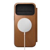 Nomad Étui de télephone portefeuille Modern Leather Folio Apple iPhone 17 Pro Max - English Tan