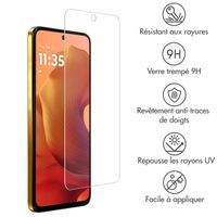 Accezz Protection d'écran en verre trempé Motorola Moto G56