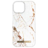 iDeal of Sweden Coque Fashion Apple iPhone 15 - Carrara Gold