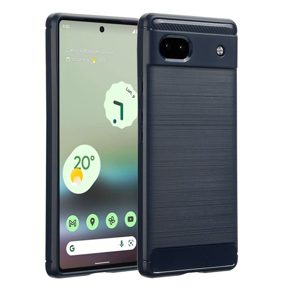 imoshion Coque Brushed Google Pixel 6a - Bleu foncé