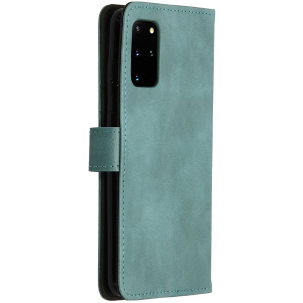 imoshion Étui de téléphone portefeuille Luxe Galaxy S20 Plus - Bleu