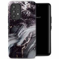 Selencia Coque arrière Vivid Tough Samsung Galaxy A53 - Chic Marble Black