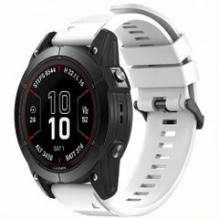 imoshion Bracelet QuickFit® en silicone  - Connexion Garmin 26 mm - Blanc