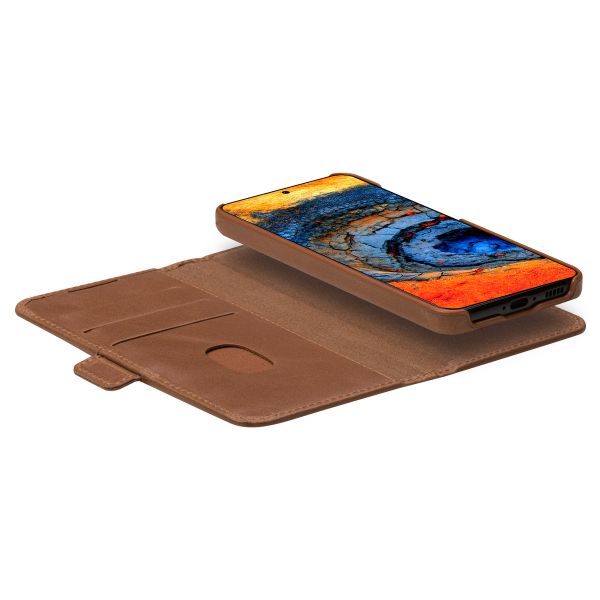 dbramante1928 Étui de téléphone portefeuille Lynge Samsung Galaxy A56 - Tan