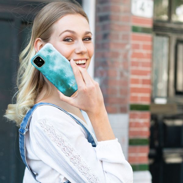 Selencia Coque Maya Fashion Samsung Galaxy A72 - Air Blue