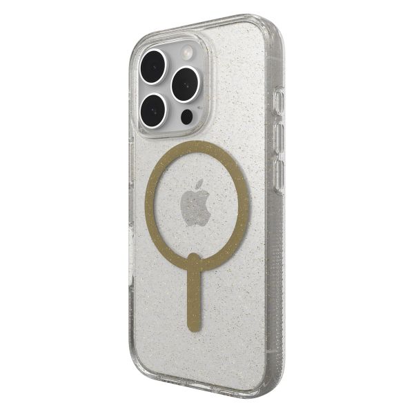 ZAGG Coque Milan Snap avec MagSafe Apple iPhone 16 Pro - Gold Glitter